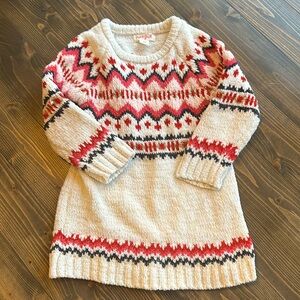 Girls sweater dress